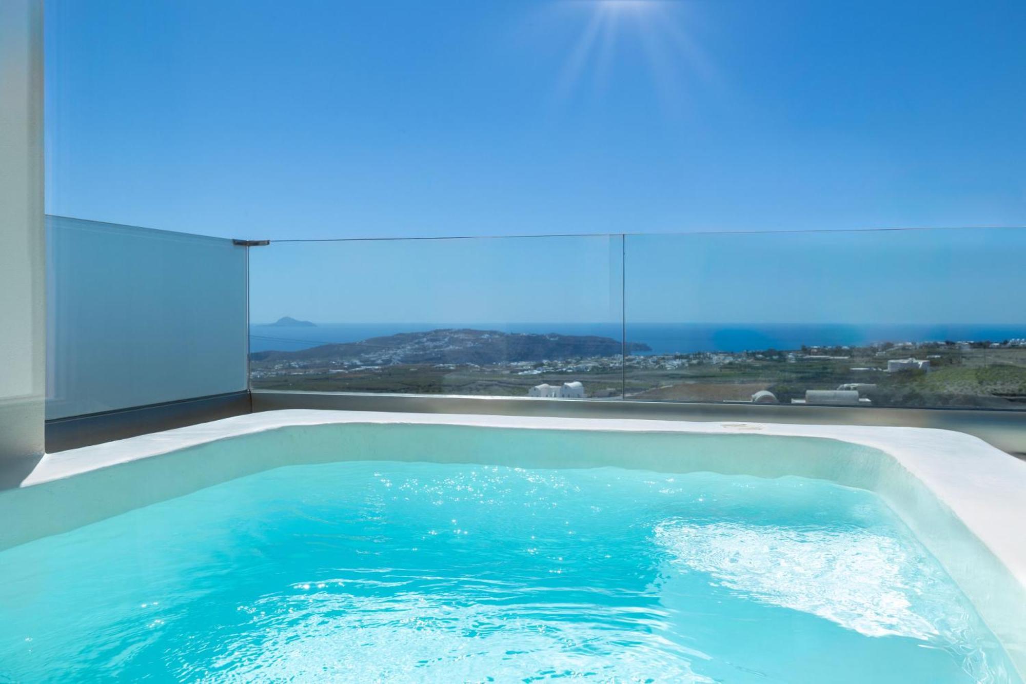 Cinnamon Villa With Private Hot Tub Pýrgos Eksteriør bilde